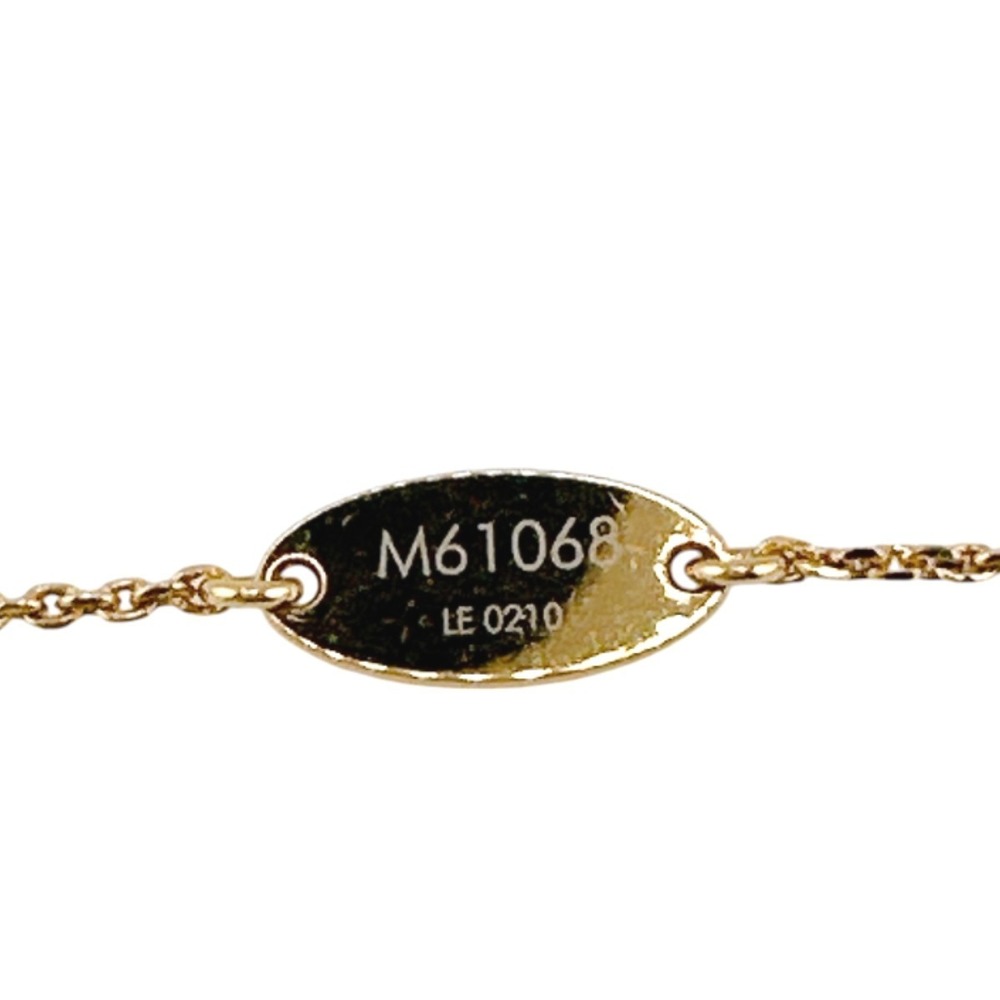 Louis Vuitton Necklace LVME M GP Gold LV - Picture 10 of 11